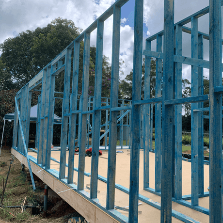 Framing   The Bunker  Timber