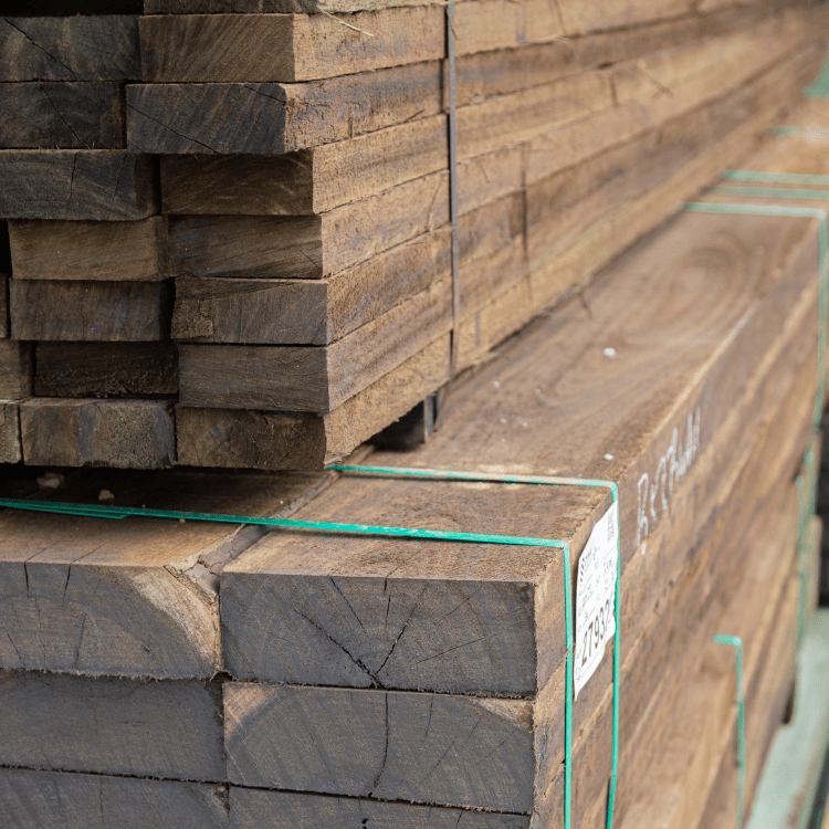 Hardwood Sleepers H4 Corner Profile