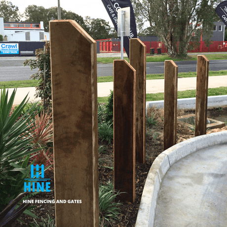Hardwood Sleepers H4 Hine fencing and gates (2)