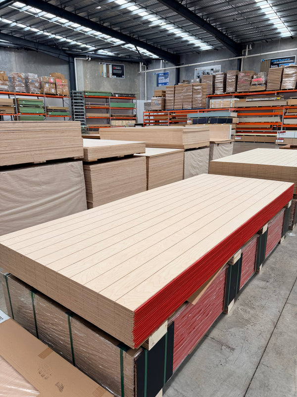 Grooved Birch Plywood - Internal Use