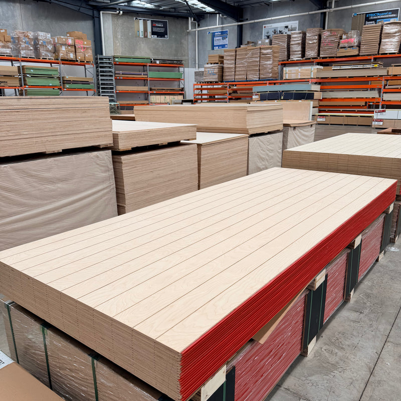 Grooved Birch Plywood - Internal Use