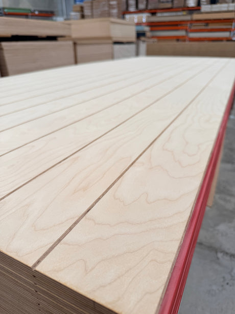 Birch Plywood Panel | V-Groove Plywood