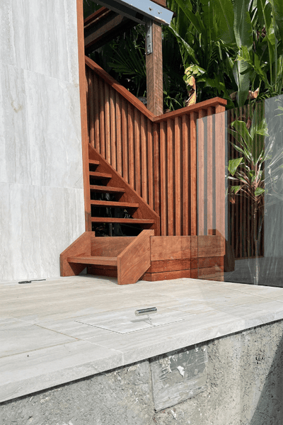 Merbau Treads
