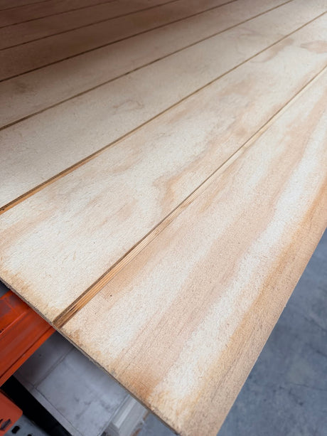 ShadowClad Natural Groove - Plywood Cladding