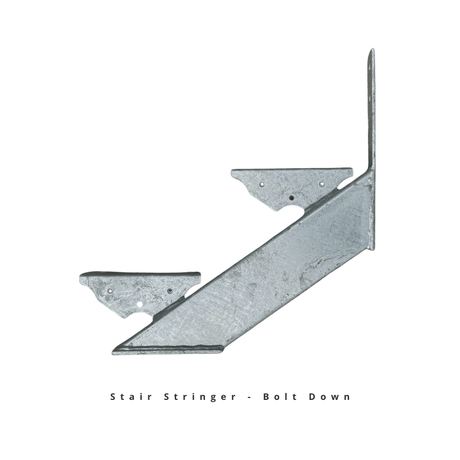 Stair Stringer Bolt Down 2