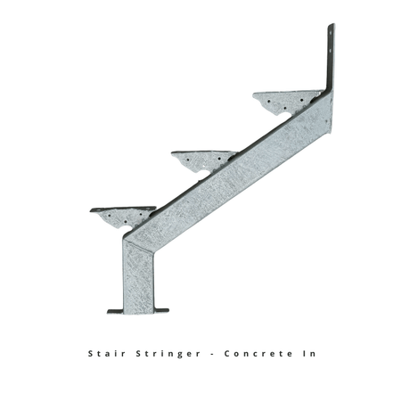 Stair Stringer Concrete In 2
