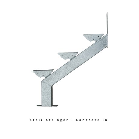 Stair Stringer Concrete In
