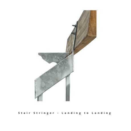 Stair Stringer Landing to Landing