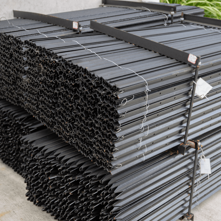 Steel Pickets Black