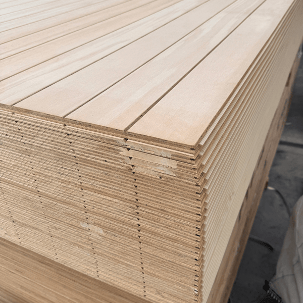 Vj Groove Birch BB Plywood Corner Shot