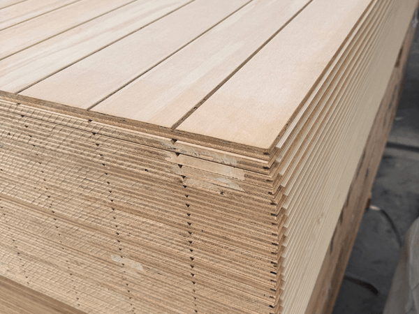 Vj Groove Birch BB Plywood Corner Shot