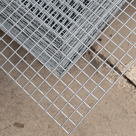 Welded Wire Mesh Panels 25 x 25 Close up