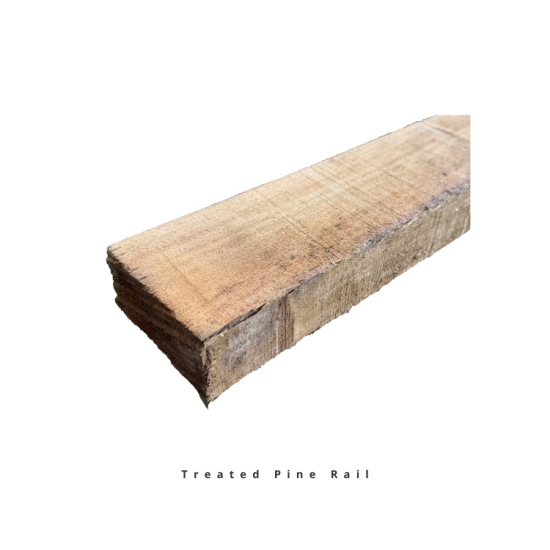 Treated Pine Rail