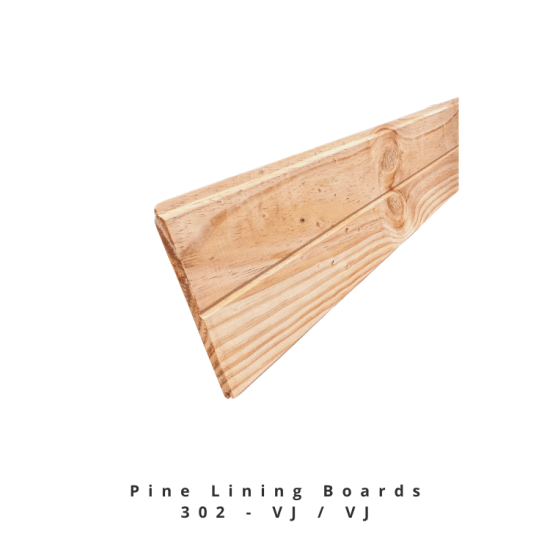 Pine Lining Boards 302 VJ VJ