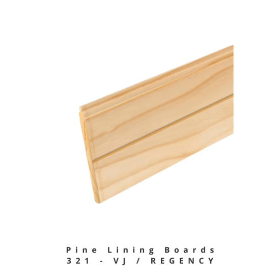 Pine Lining Boards 321 VJ REGENCY