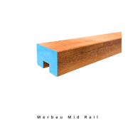 Merbau Mid Rail