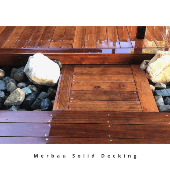 Solid Merbau Decking