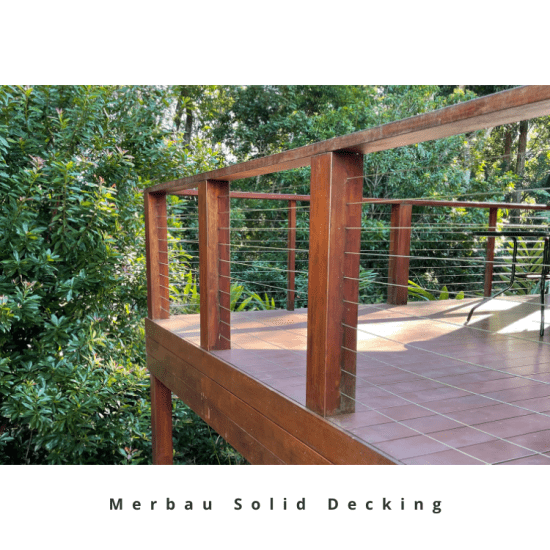 Solid Merbau Decking