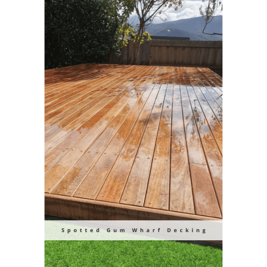 Spotted Gum Wharf Decking