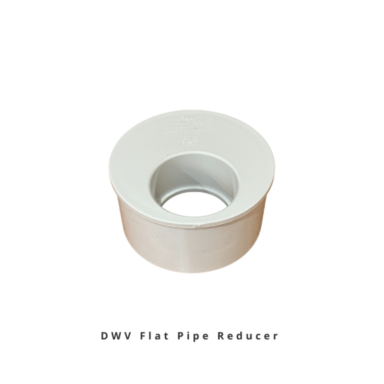 DWV Flat Pipe Reducer