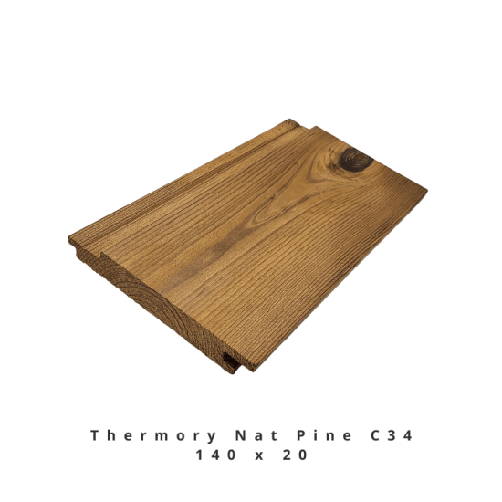 Pine Cladding Intense Natural C34 140 x 20