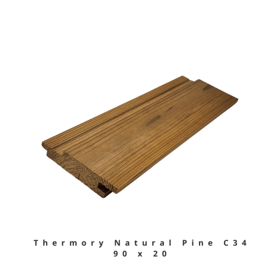 Pine Cladding Intense Natural C34 90 x 20