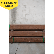 Second Concrete Sleepers Timber Look Mocha Sealed