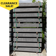 Second Concrete Sleepers Timber look Storm Grey