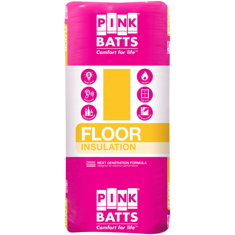 Pink Floor Insulation