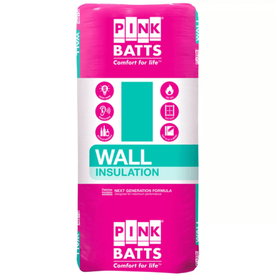 Pink Wall Insulation