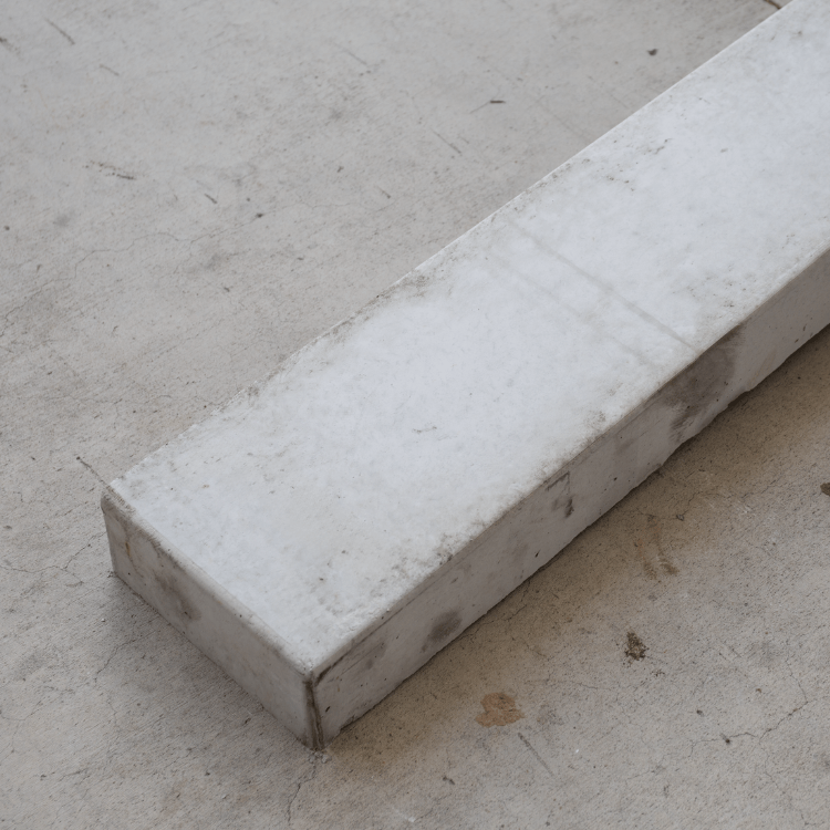Concrete Sleepers – Plain Grey Smooth