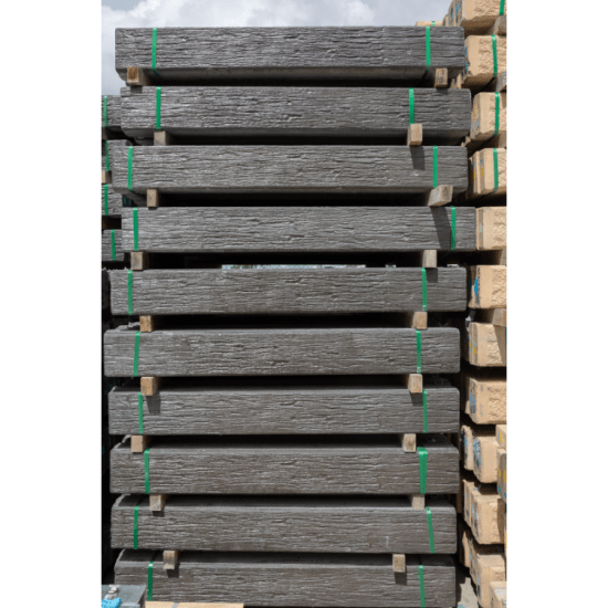 Second Concrete Sleepers Timber Look SMOKEY Sealed