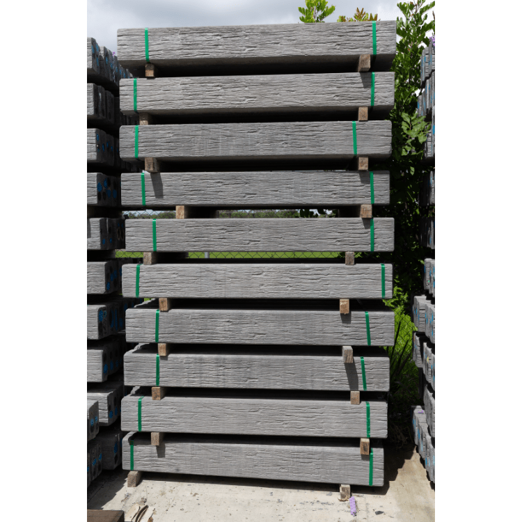 Second Concrete Sleepers Timber look Storm Grey