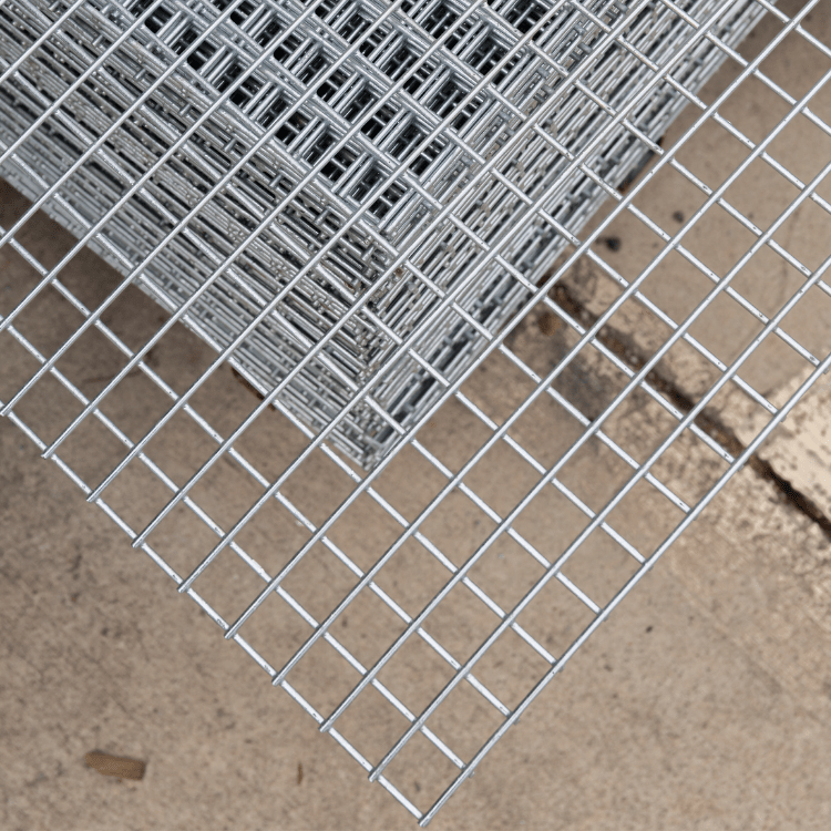 Welded Wire Mesh Panels 25 x 25 Close up